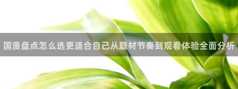 奇漫屋连载漫画:国漫盘点怎么选更适合自己从题材节奏到观看体验全面分析配图