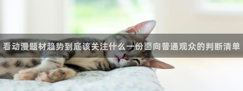 奇漫屋漫画分类：看动漫题材趋势到底该关注什么一份面向普通观众的判断清单配图